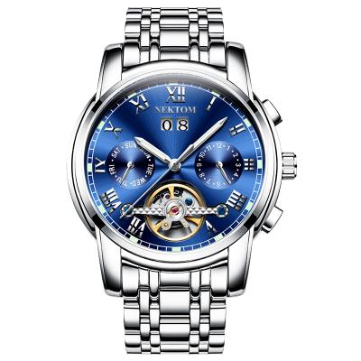 China Day/Date Business Mutil-Function With Day Strap Luminous Dial Watch Water Resistance Features Watches For Men for sale