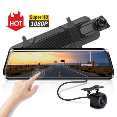 China 2million Original EGO 9.66inch Android 720p 1080p Rear View Mirror Hd Car Dvr Camera Dash Cam for sale