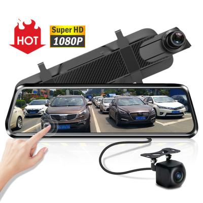 China 2million EGO 1080p Hd Touch Screen Recording Car Dvr Streaming Video Camera Vehicle Rear View Mirror Dash Cam for sale