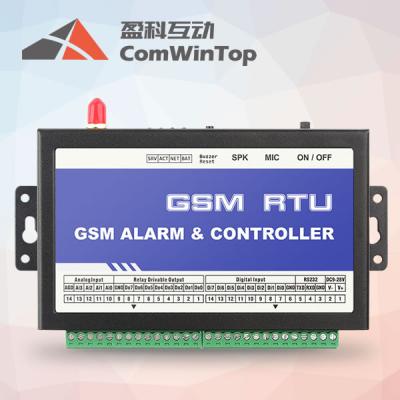 China CWT5011 GSM SMS controller, with 8 digital inputs, 8 digital outputs and 4 analogue inputs for sale