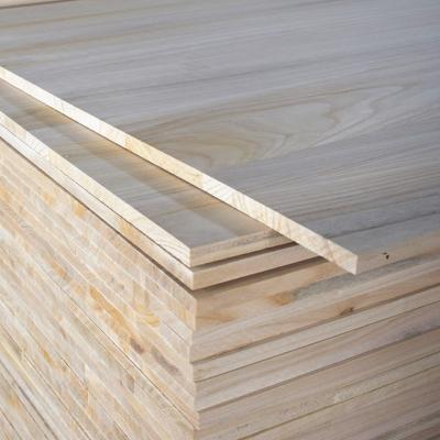 China Solid-Solid Wood Edge Glued Board Kiri Paulownia Furniture Wood Stable And Panel for sale