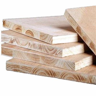 China Furniture Cabinets Melamine Block Board For Furniture Laminated Wood Boards / Blockboards for sale