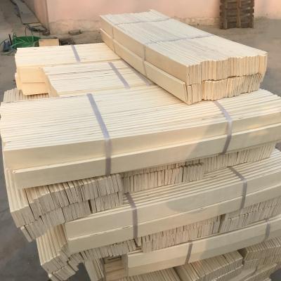 China Eco - Friendly Recycle Poplar Wood Bed Slats Bed Part Poplar Wood Bed Slats Bed Part for sale