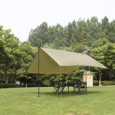 China Outdoor Camouflage Game Sun Camping Tent Tarp Canopy/Portable Waterproof Tarp Shelter Beach Tent Beach Shade Field for sale