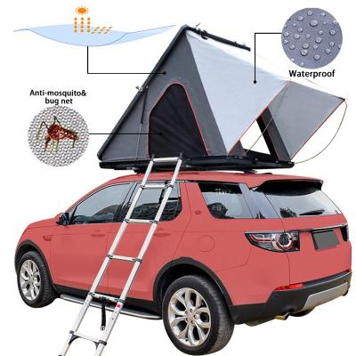 China Hot Selling Extended Type Folding SUV Camping Tents Rooftop Super Camping Tent Large Hard Shell Maggiolina Roof Top Tent For Sale for sale