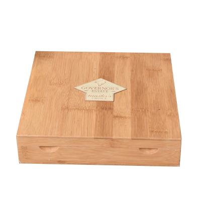 China Hot Sale Good Quality Recyclable Cheap Factory Price Customized High Level Portable Gift Wooden Storage Box for sale