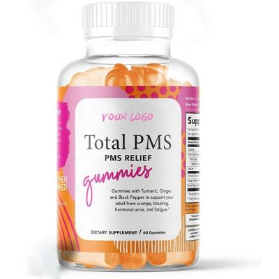 China Supplying Energy Private Label Women's Hormone Balance Vitamins PMS Gummies For PMS Bloat Menstrual Period Cramps Pain Relief for sale