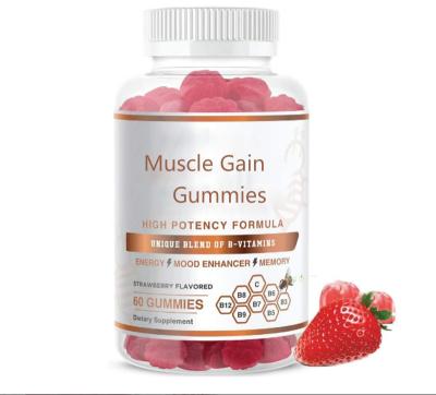 China Immune Weight Gain Weight Gain Support Muscle Gummies Vegan for sale