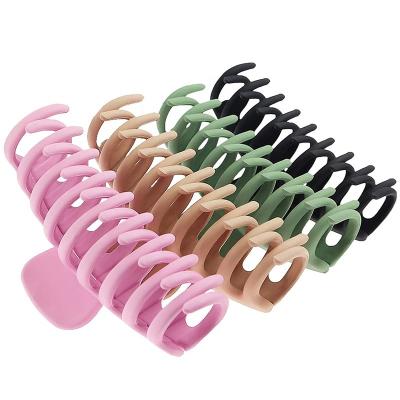 China Non Slip 2021 China Manufacturer Big Strong Hold Hair Clips 4 Inch Large Non Slip Hair Claw Clips For Women for sale