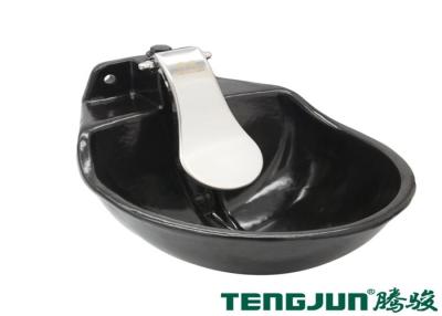 China 4 Hole Brass Valve SS304 Blade Cattle Drinking Trough for sale