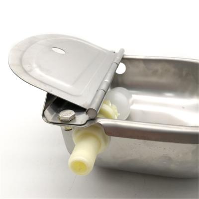 China 304 Stainless Steel Water Bowls Adjustable Plastic Float Valve 2L Capacity for sale