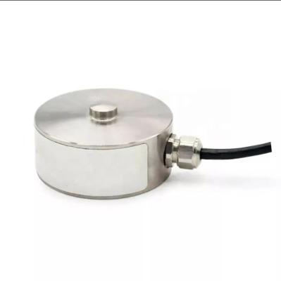 China Micro Load Cell 1000kg Customized Pressure Sensor Force Transducer Button Load Cell en venta