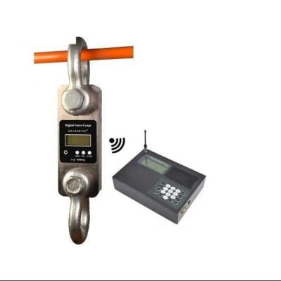 China 100 ton force test wireless load cell Tension Links Dynamometer zu verkaufen