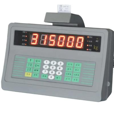 China RJ315A6 Indicators 6-digit 20.2Mm Green LED Display RS232/RS485 And Built-in Printer for sale