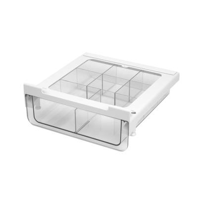 China Self Adhesive Kitchen Sideboard Storage Box Plastic Organizer Under Desk Drawer for sale