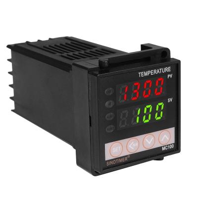 China Power 12V Smart DC Digital PID Temperature Controller Regulator Thermostat Thermocouple K/J Sensor Input Relay Output MC100-12V for sale