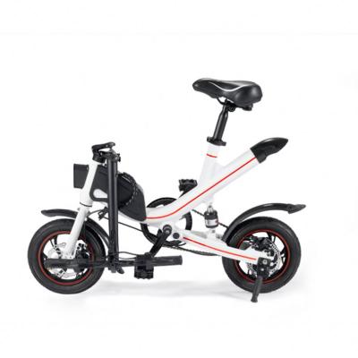 China Wholesale 14 inch 5.2ah standard lithium battery new product new product folding electric bike 250W standard folding electric bike for sale