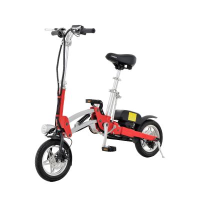 China 2021 new design aluminum alloy electric bike 36V 350W motor 12 inch aluminum alloyadult electric bike city foldable electric bike for sale for sale