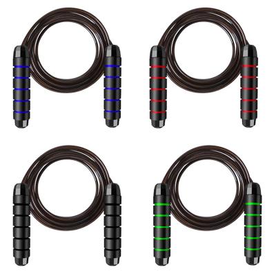 China PVC Bearing Double Length Adjust Professional Boxing Jump Rope With Unbreakable Handle for sale