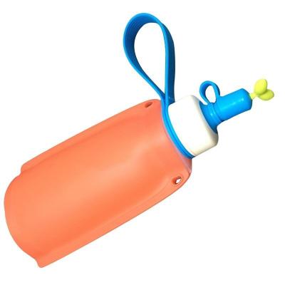 China Durable Wholesale Outdoor Collapsible Silicone Water Bottle Bag for sale