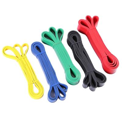 China Light Weight 2080mm Long Black Latex Heavy Body Fitness Exercise Yoga Resistance Band for sale