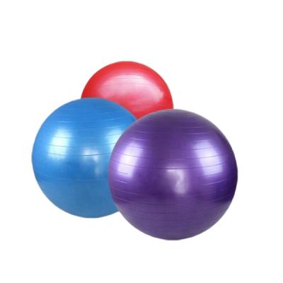 China Custom Eco-friendly Size Eco-friendly Anti-shatter PVC Gym Exercise Fitness Pilates Yoga Ball for sale