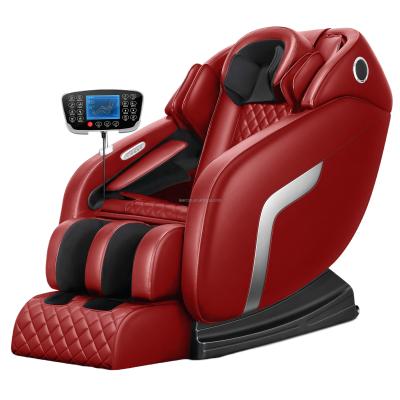 China Leercon OEM Price Musical Shiatsu Massage Chair Full Body Recliner Massager Cheap Electric Foot Heated Chair for sale