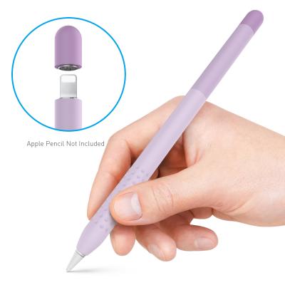 China Rainbow Style | Easy to install | Colorful Design Patent Product AhaStyle Ultra Thin Case For Apple Pencil 2 Sleeve Cover for sale