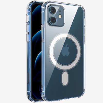 China Premium German material from BAYER TPU | Full Coverage 360 ​​Protection AhaStyle Shock Render Transparent TPU Case For Heavy Duty iPhone 12 Series | Ultra magnetic for sale