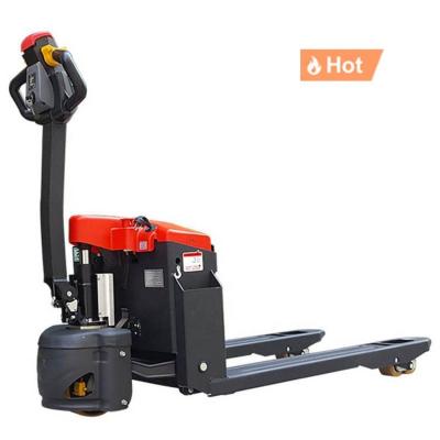 China Powered Motorized Pallet Jack Electric Hydraulic Pallet Jack Compact 685mm/550mm For Dist for sale