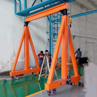 China 20 Ton Automatic Stradle Crane Electric Straddle Carrier Gantry Crane For Sale for sale