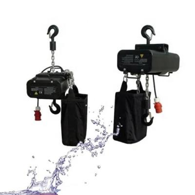 China 1 Ton Stage Chain Hoist Waterproof Electric Chain Motor Hoist for sale