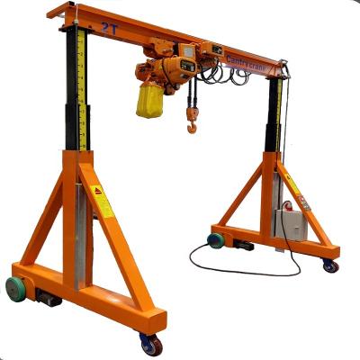 China Movable Single Beam Gantry Crane A Frame Automated Steel Gantry Crane for sale