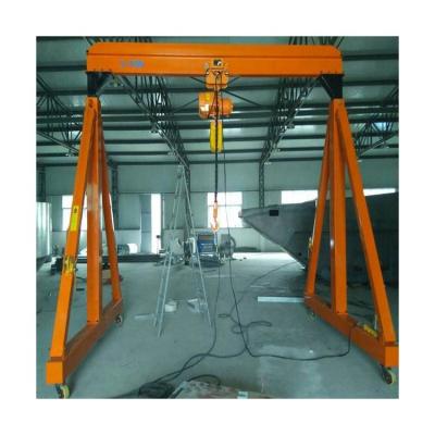 China Durable Hydraulic Gantry Crane Electric Gantri Cantilever Mini Gantry Crane for sale