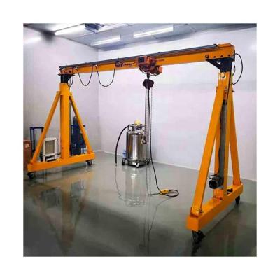 Chine Good Quality Single Beam Gantry Crane Simple Structure à vendre