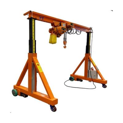 China Wholesale Customized Good Quality Double Beam Overhead Rubber Gantry Crane for sale