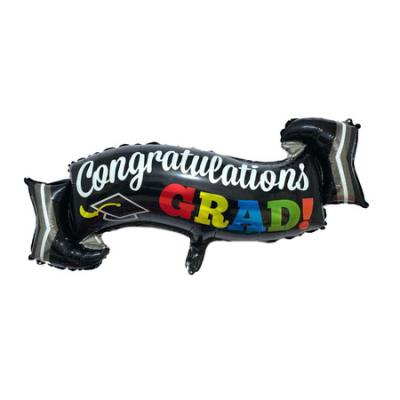 China Gift/Congratulatory Toy Banner Foil Balloons Party Decorations for Graduation Party Graduate Balloon for sale