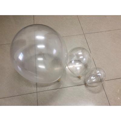 China Gift/Birthday Party Toy Clear Latex Balloon Transparent Latex Balloons Party Decorations 2.8g 10/12inch for sale