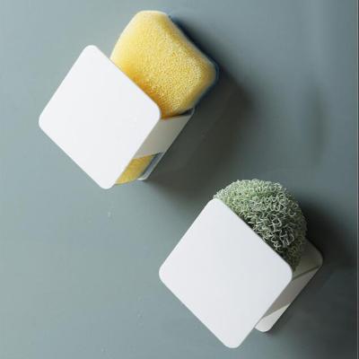 China Best Sustainable Innovative Design ABS Kitchen Sponge Hanging Rack for sale