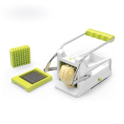 China Viable Kitchen Plastic Manual Potato French Fries Cutter for sale