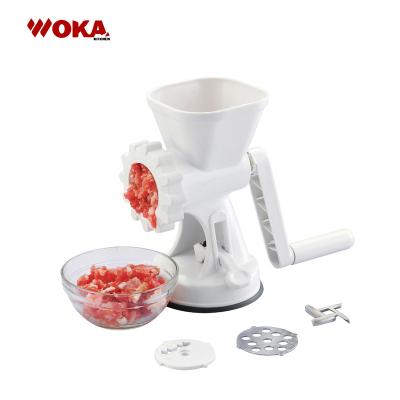 China Manual Auxiliary Mincer Machine Household Kitchen Minced Meat for sale