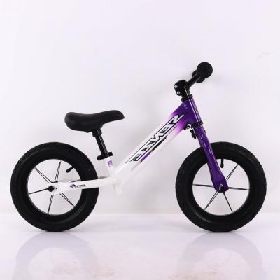 China 2021 Hot Selling Aluminum Alloy Kids Balance Bike Kids Bike No Pedal/Adjustable Push Balance Bike Baby On Road for sale