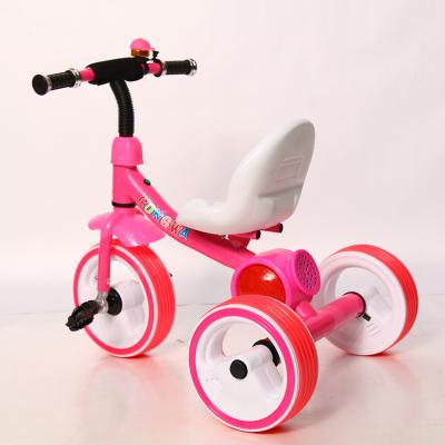 China Ride On Toy Factory 2021 Wholesale Baby Bike Tricycle Toys Cheap Kids Tricycle for sale