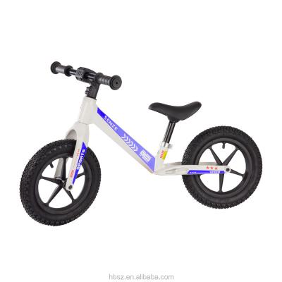 China Magnesium alloy design new 12 inch alloy frame kids push up balance bike factory supply with unique high quality balance bike exercise for sale