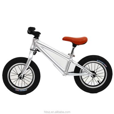 China 2021 New Design Aluminum Alloy 12 Inch Balance Bike No Pedals Customize Color And Logo Bike Cheap Balance Bicycle For Kids Bike First for sale