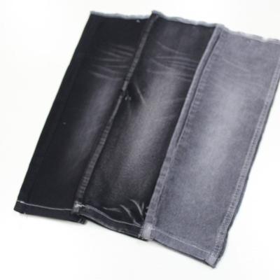 China High Quality Shrink-Resistant Stock Black Polyester Cotton TC Denim Fabric For Jeans for sale