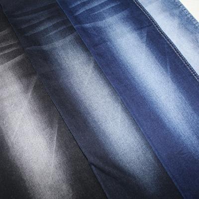 China Shrink-resistant super stretch colored denim fabric in huge width 170 cm for sale