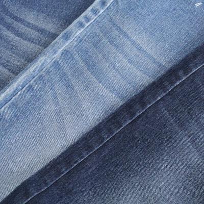 China 9oz Shrink-Resistant Recycled Polyester Denim Fabric Price Per Yard for sale