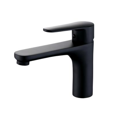 China Factory Direct Metered Customized Brass Black Basin Faucets And Mixer Taps Factory Color Home Basin Faucets for sale