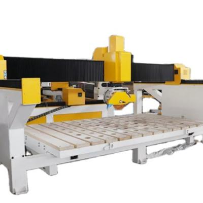 China Stone Granite Quartz Sandstone Marble Deck Saw Type CNC Stone Cutting Machine for Granite Quartz Kitchen Marble Countertops for sale